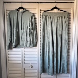 Sage green matching set